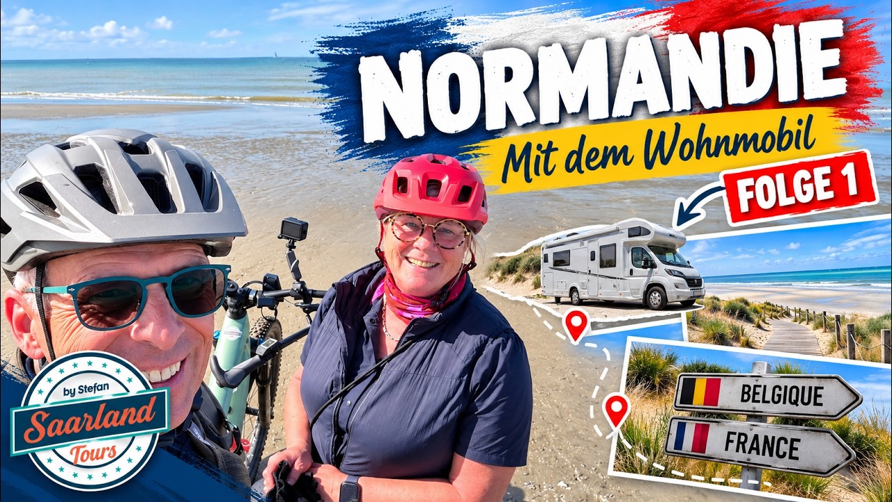 Saarlandtours-Video: Normandie mit dem Wohnmobil, Folge 1